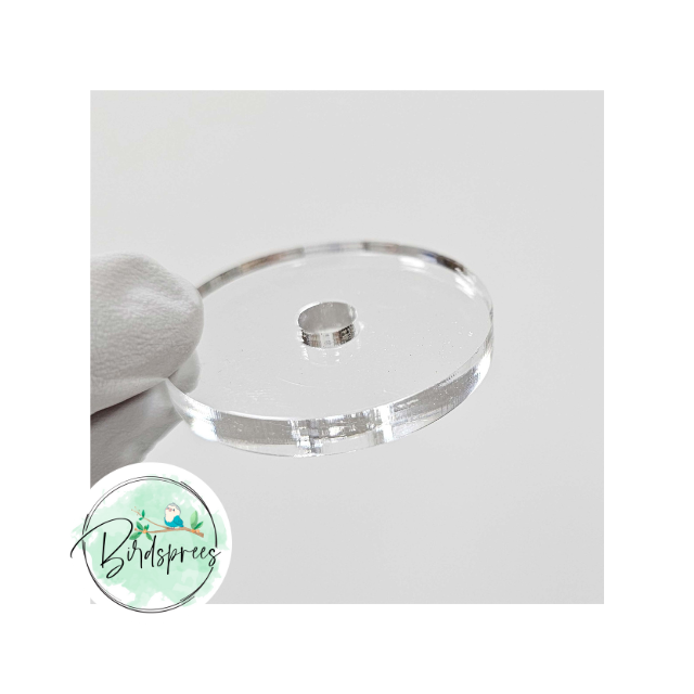 Parrot Lab Triangular Acrylic Table Perch - Birdsprees