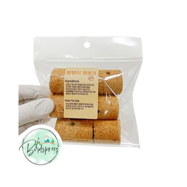 Parrot Lab DIY parts Parrot Toy - Cork - Birdsprees