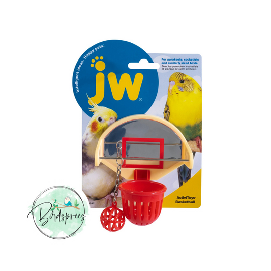 JW Parrot Toys Birdie basketball - Birdsprees
