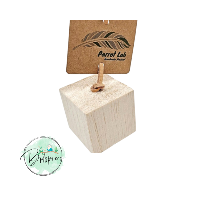 Parrot Lab Plain Cube Parrot Toy