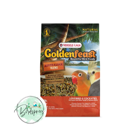 VL Goldenfeast Australian Blend (Lovebird & Cockatiel) - Birdsprees