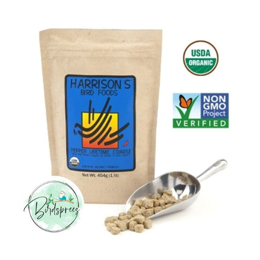 Harrison's Pepper Lifetime (Coarse) 1lb / 5lb - Birdsprees