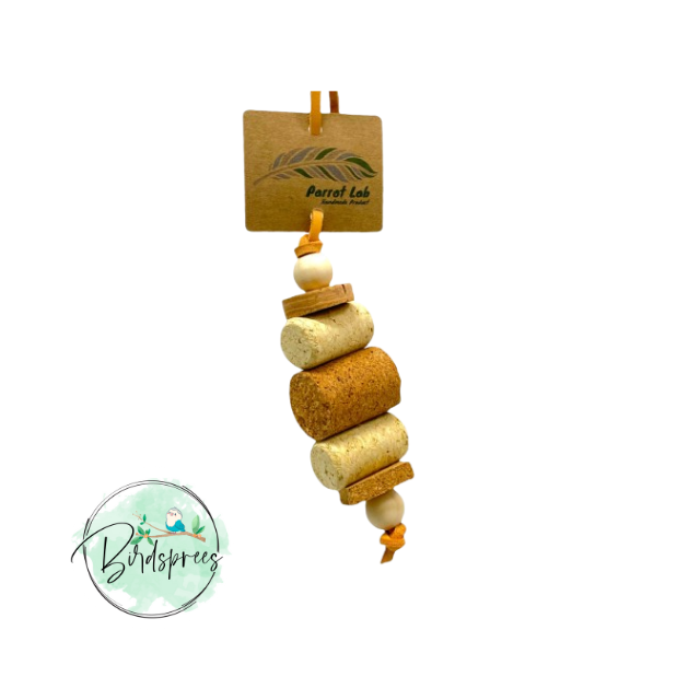 Parrot Lab Cork Tower - Birdsprees