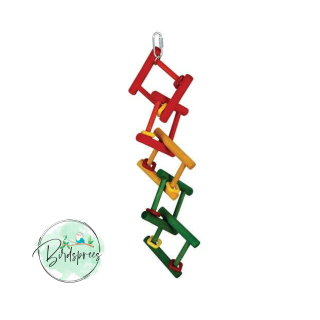 Featherland Paradise Broken Ladder Bird Toy - Birdsprees