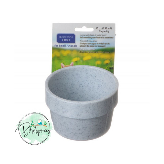 Lixit Quick Crock lock Granite color - Birdsprees