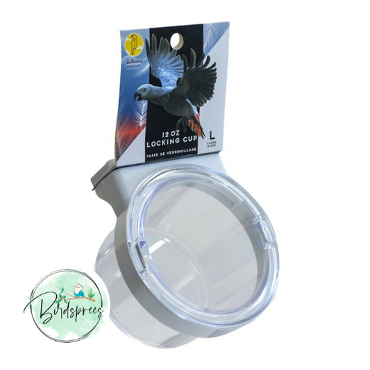 Caitec Plastic Crock w/ locking ring - Birdsprees