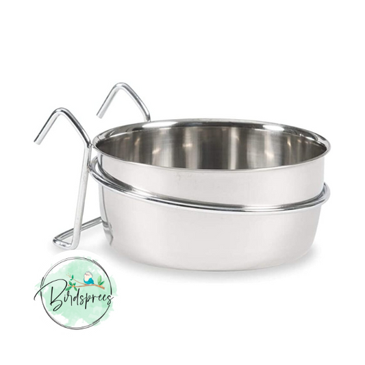Stainless Steel Coop Cup - Hook - Birdsprees