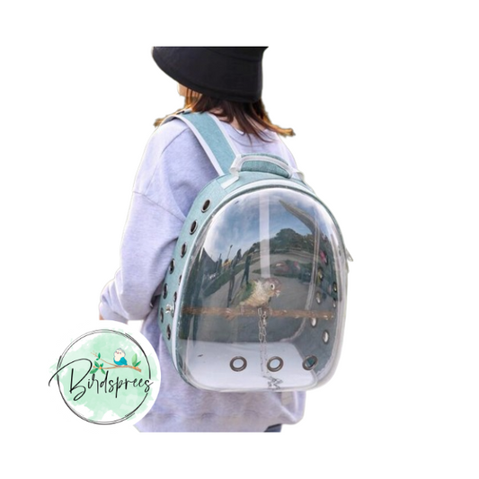Birdsprees Bubble Bird Backpack w/ poop mesh - Birdsprees