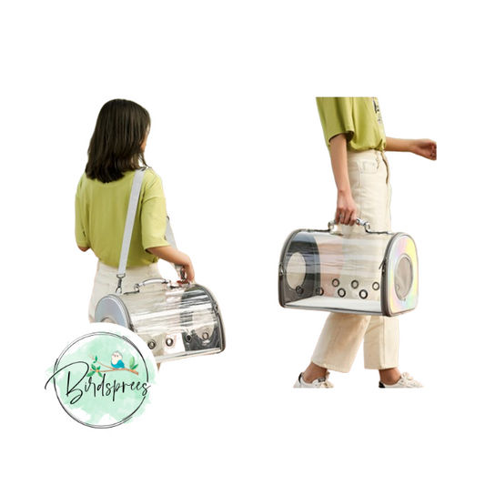 Birdsprees Handcarry bag w/ poop mesh and cover - Birdsprees