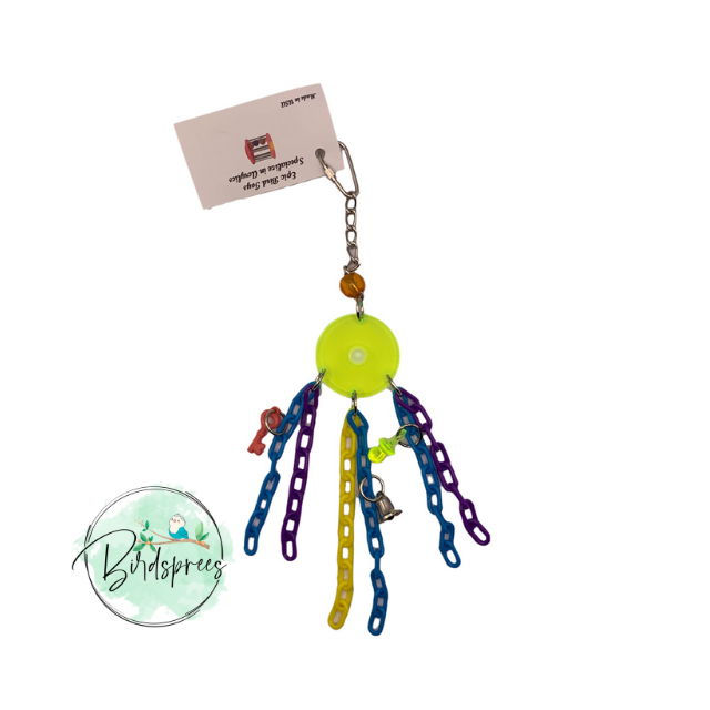 Epic Bird Toys Acrylic Chain Delight - Birdsprees