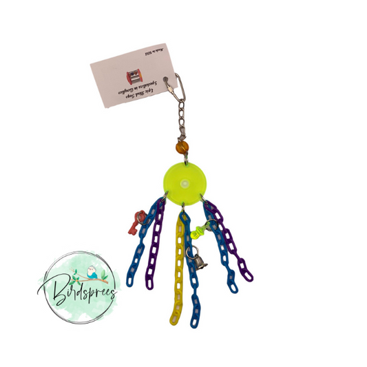 Epic Bird Toys Acrylic Chain Delight - Birdsprees
