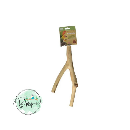 Prevue Hendryx Coffee/Java Wood Y-Perch - Birdsprees