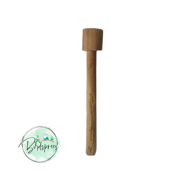 A&E Java Wood Straight Perch - Birdsprees