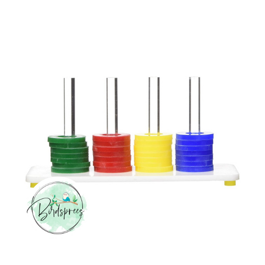 Fun Max Colored Toy Rings - Birdsprees