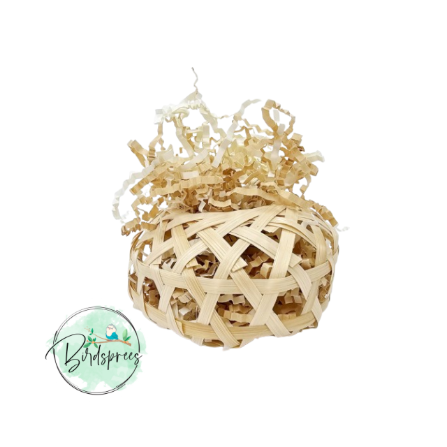 Parrot Lab Crinkle in Wide Basket - Birdsprees