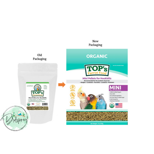 TOP's Organic Mini Pellets - Birdsprees
