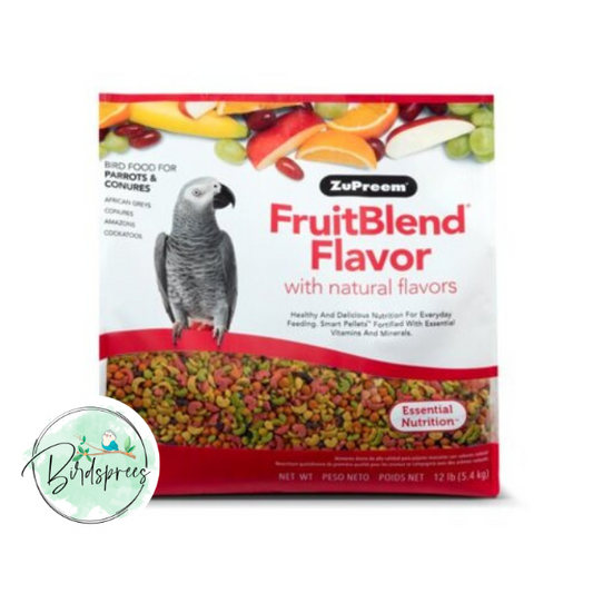 ZuPreem Fruitblend (Parrot & Conures) - Birdsprees