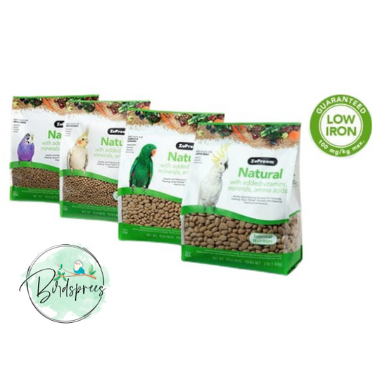 ZuPreem Natural Pellets - Birdsprees