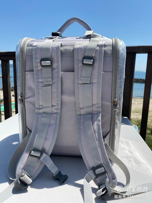 Birdsprees Medium Rectangular Bird Backpack w/ poop mesh and cover - Birdsprees