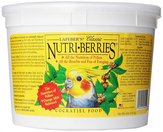 Lafeber Nutri-Berries Cockatiel - Birdsprees