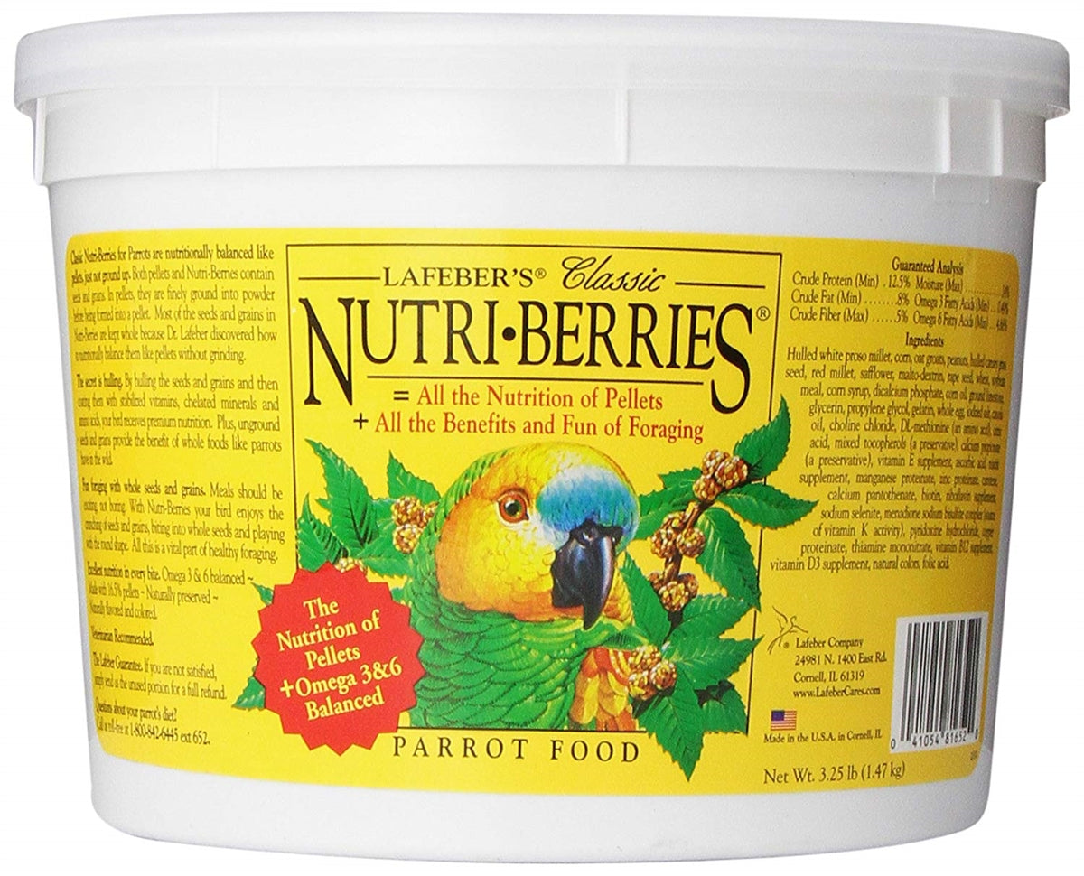 Lafeber Nutri-Berries Parrot - Birdsprees