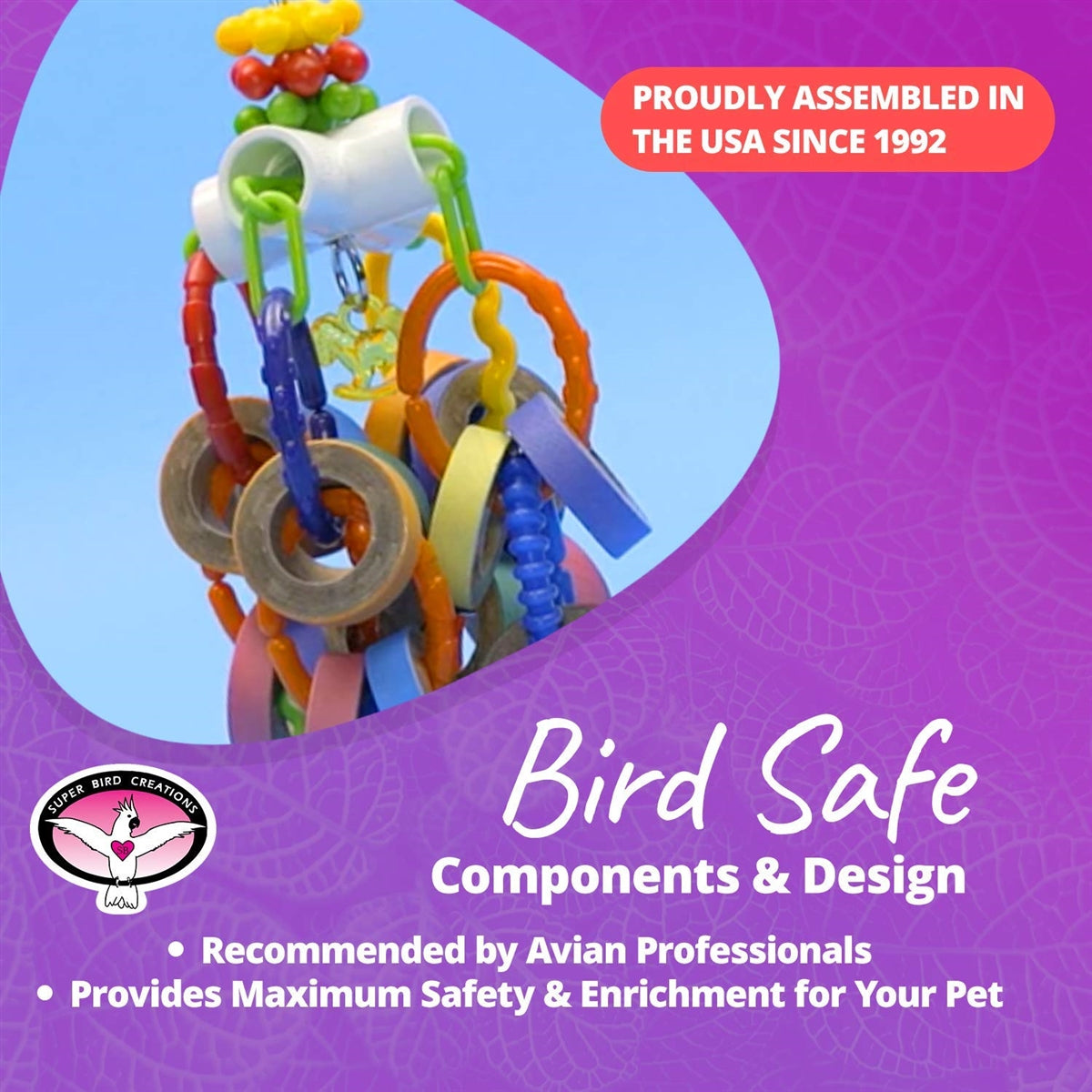 Super Bird Creations Bagel Cascade - Birdsprees