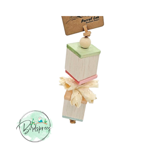 Parrot Lab Balsa Fun Parrot Toy