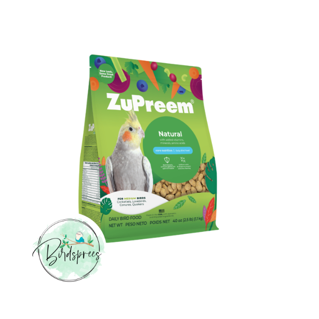 ZuPreem Natural Pellets Parrot Food - Birdsprees
