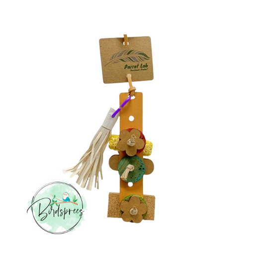 Parrot Lab Small leather mix - Birdsprees