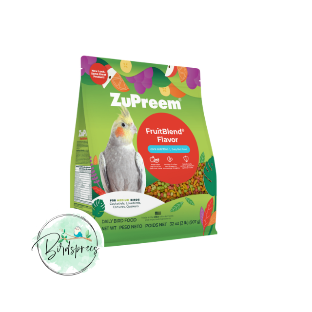 ZuPreem Fruitblend (Medium) - Birdsprees