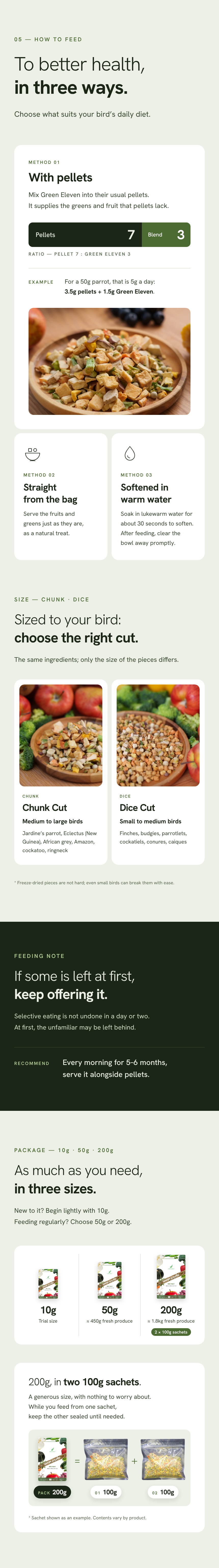 Amazona Korean Freeze-dried Mix