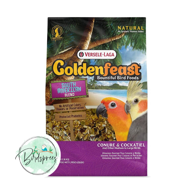 VL Goldenfeast South American Blend (Conure Goumet) - Birdsprees