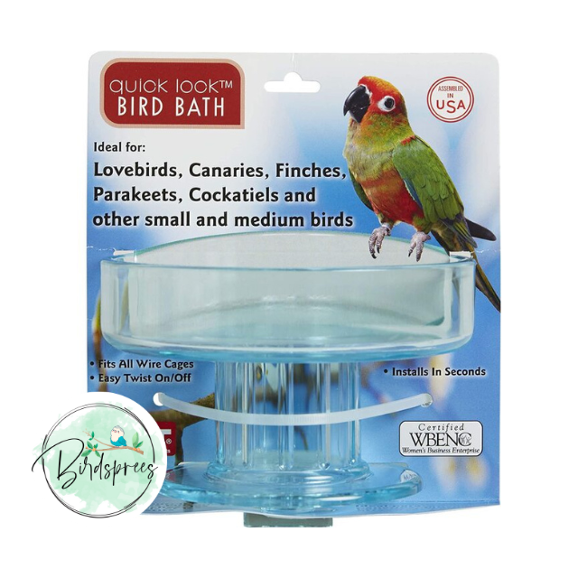 Lixit Quick lock bird bath - Birdsprees