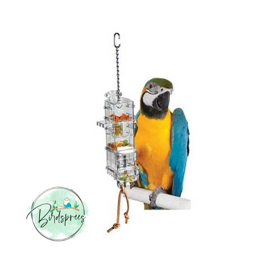 Featherland Paradise Foraging Tug N Slide - Birdsprees