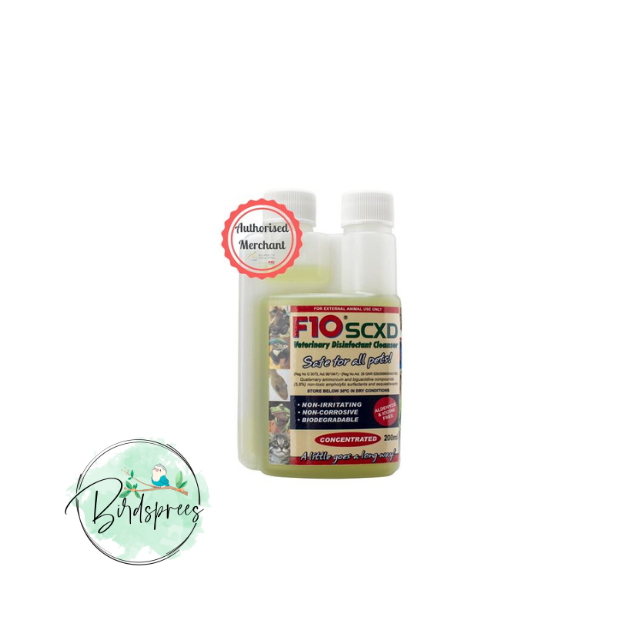 F10 SCXD Super Concentrate Disinfectant w/ Detergent - Birdsprees
