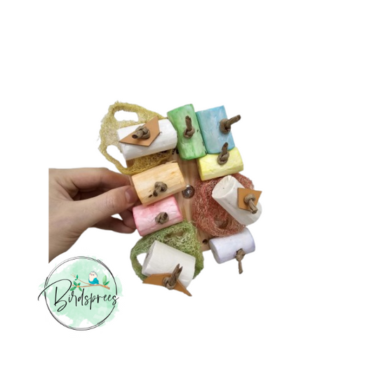 Parrot Lab Natural Sensory Parrot Toy 3 - Birdsprees