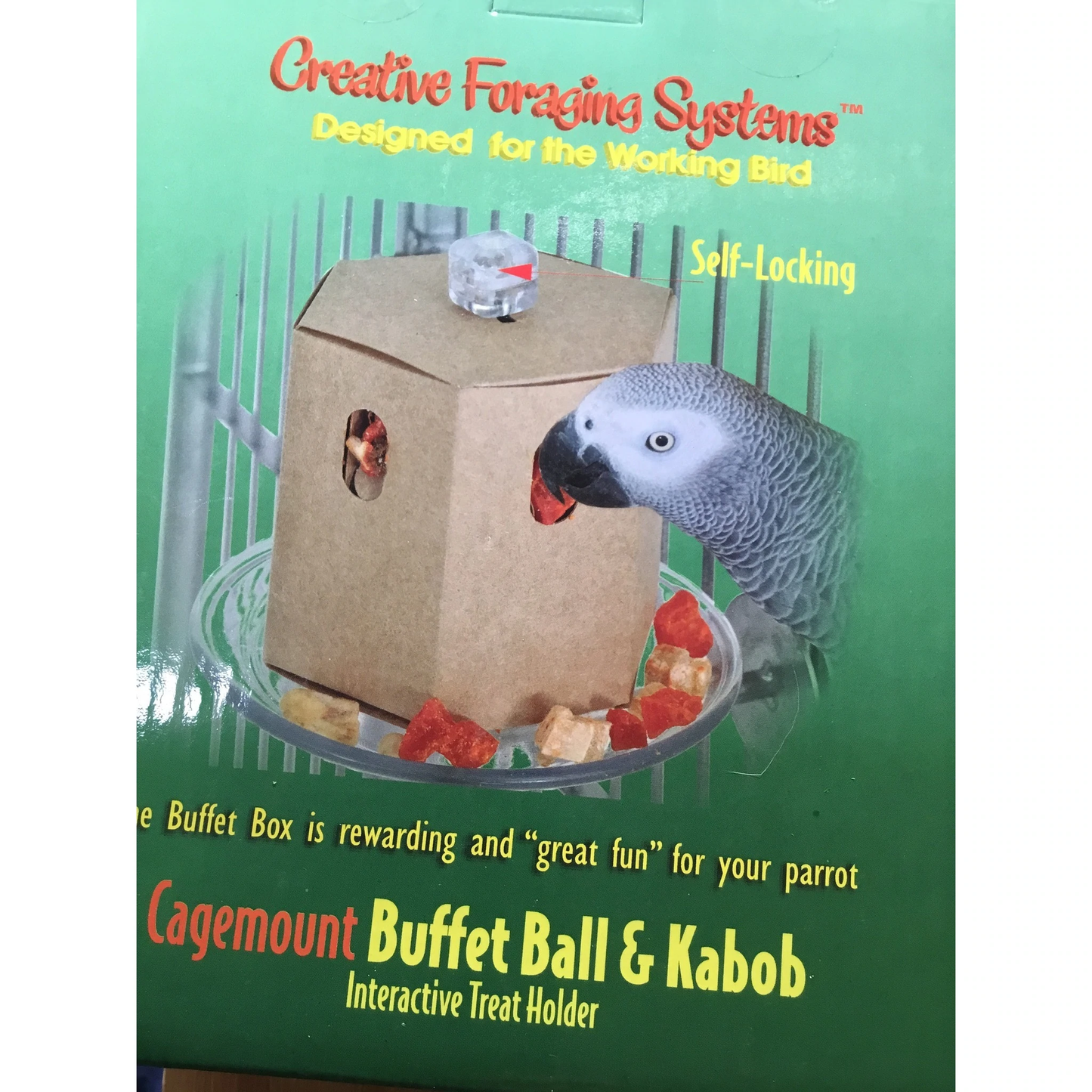 Caitec Featherland Paradise Cagemount Buffet Box Bird Toy - Birdsprees